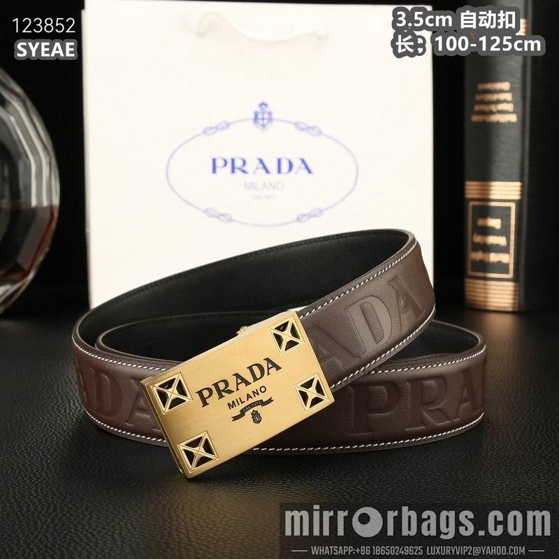 Replica Prada belt 35mmX100-125cm 8L56
