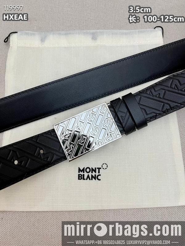 Replica Montblanc belt 35mmX100-125cm 8L072003