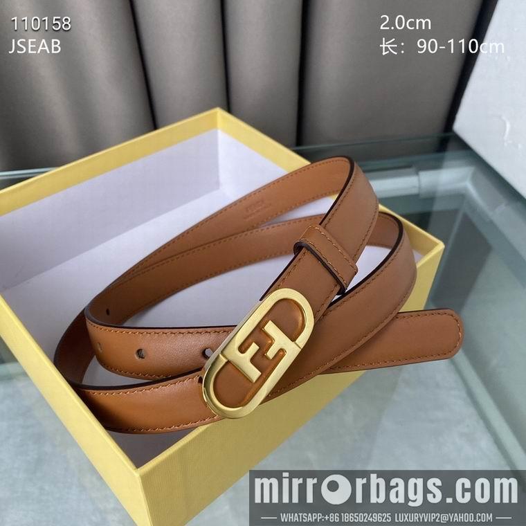 Replica Fendi Belt 20mmX90-110cm 8L03