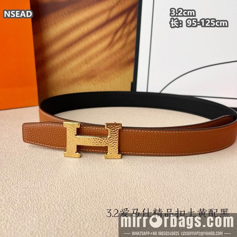 Replica Hermes belt 32mmX95-125cm 8L33