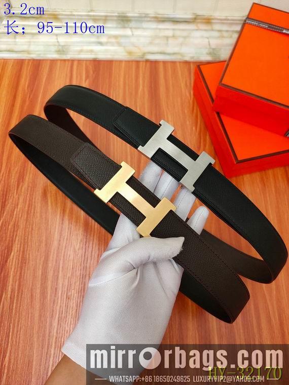 Replica Hermes Belt 32mmX95-110cm 8L08