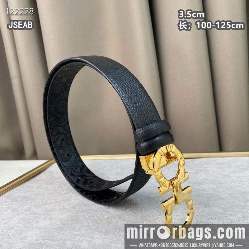 Replica Ferragamo belt 35mmX100-125cm 8L77