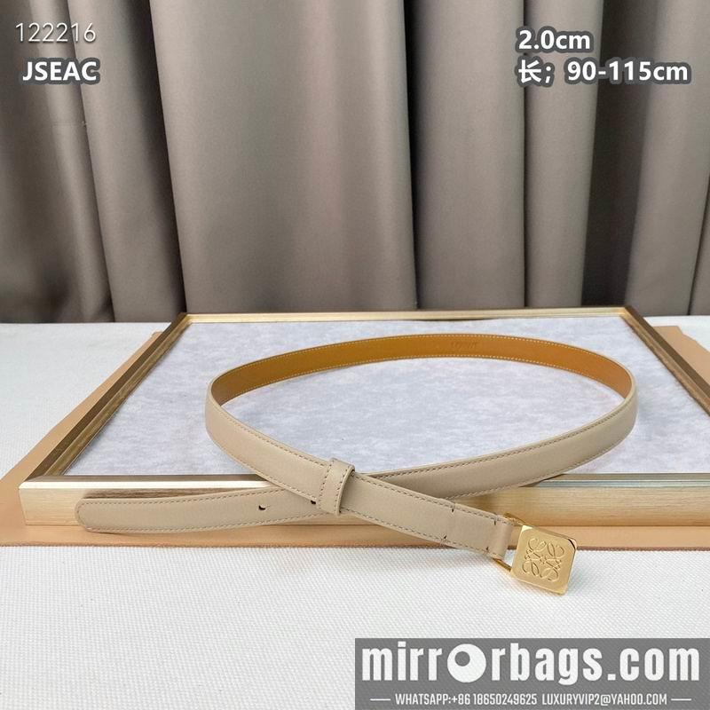 Replica Loewe belt 20mmX90-115cm 8L04