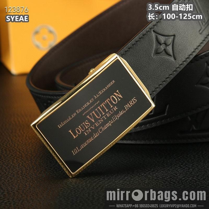 Replica LV belt 35mmX100-125cm 8L48