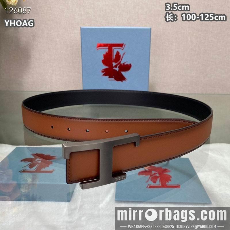 Replica Tod's belt 35mmX100-125cm 8L05