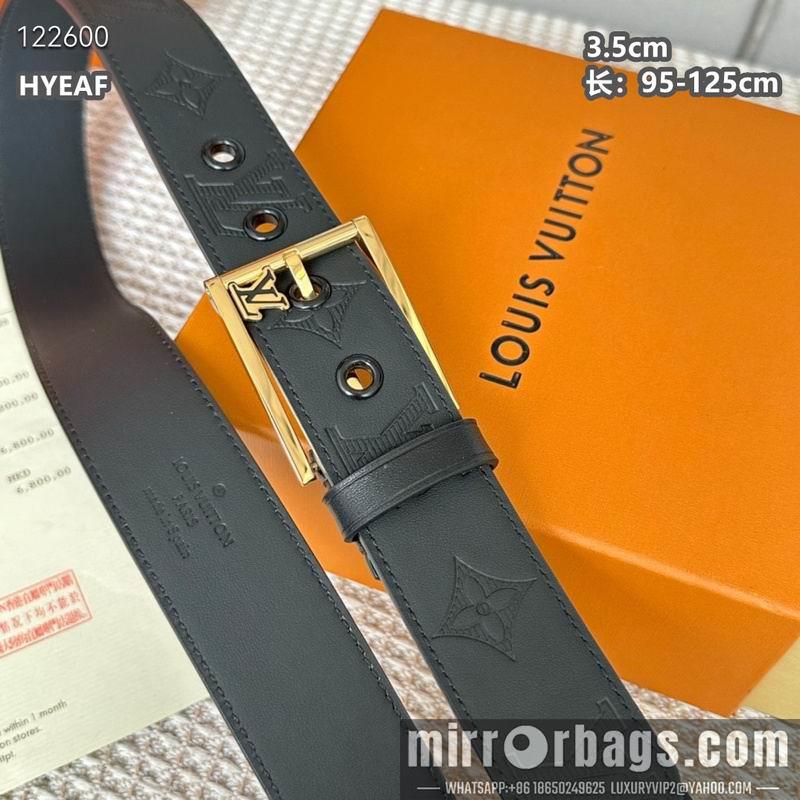Replica LV belt 35mmX95-125cm 8L34