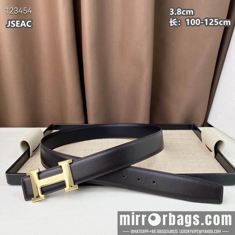 Replica Hermes belt 38mmX100-125cm 8L17