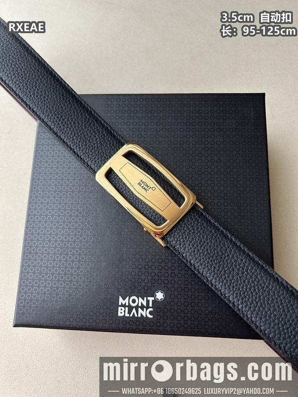 Replica Montlanc belt 35mmX100-125cm 8L81