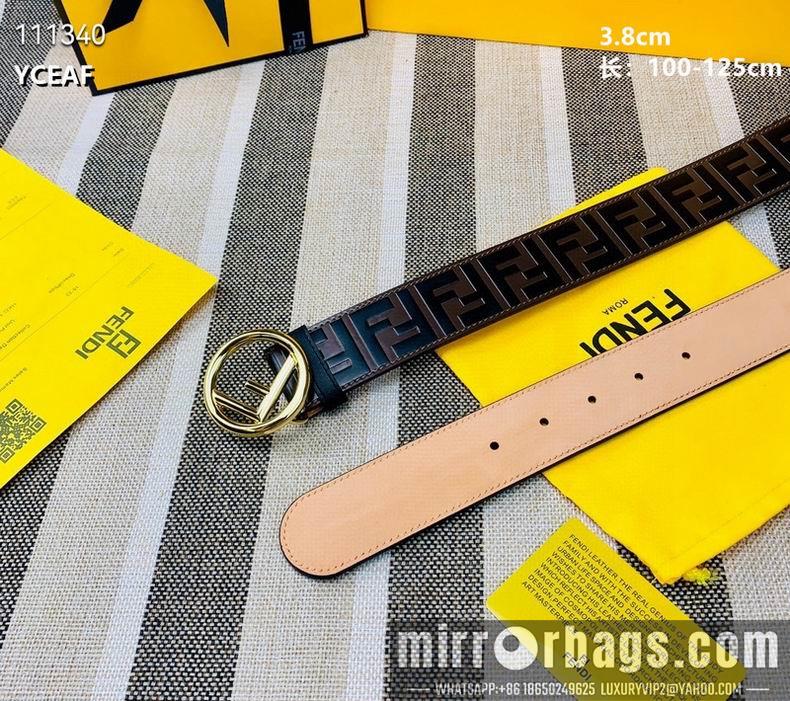 Replica Fendi Belt 38mmX100-125CM 8L13