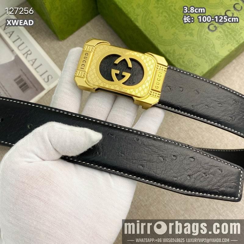 Replica Gucci belt 38mmX100-125cm 8L46