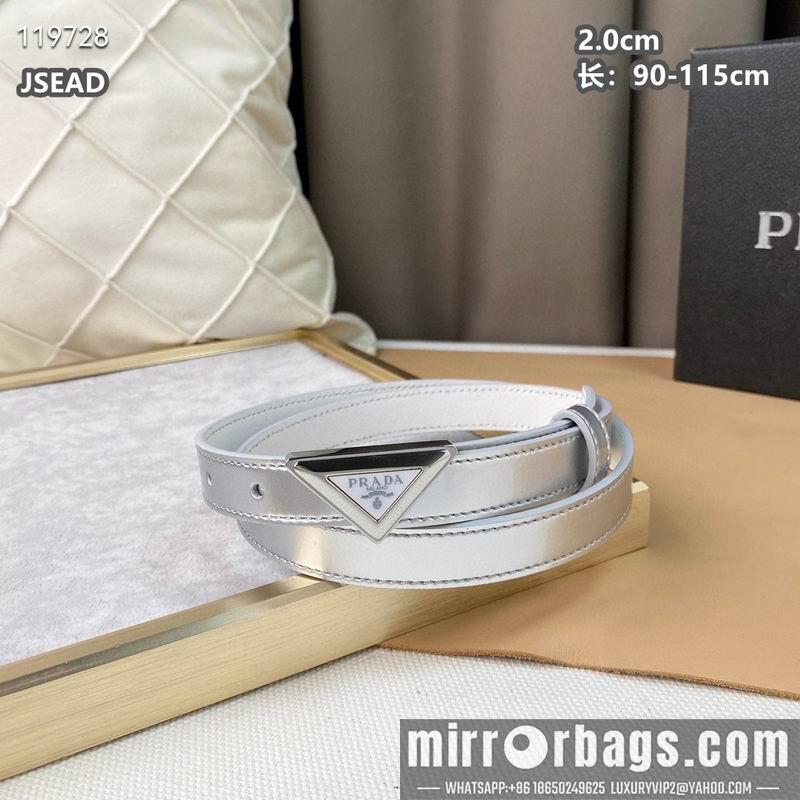 Replica Prada belt 20mmX90-115cm 8L040801