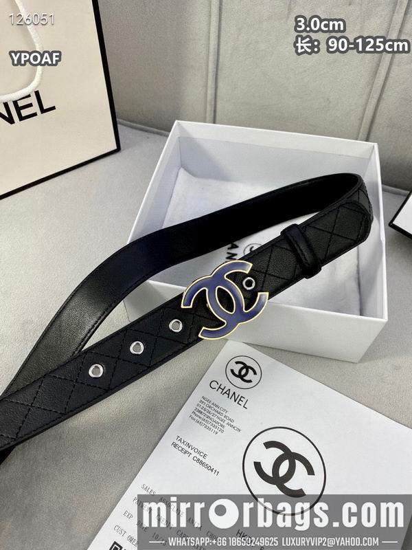 Replica Chanel belt 30mmX90-125cm 8L12