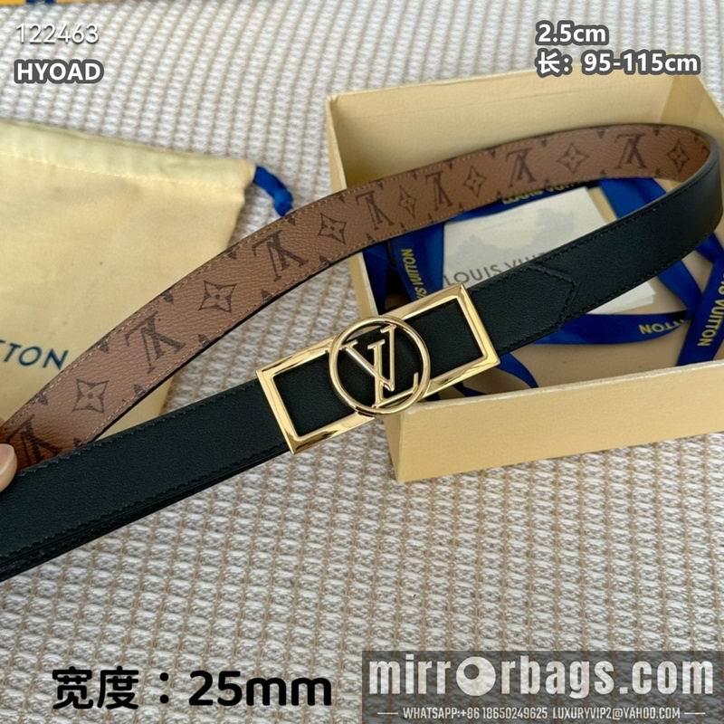 Replica LV belt 25mmX95-115cm 8L15
