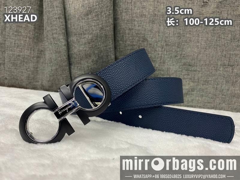 Replica Ferragamo belt 35mmX100-125cm 8L36