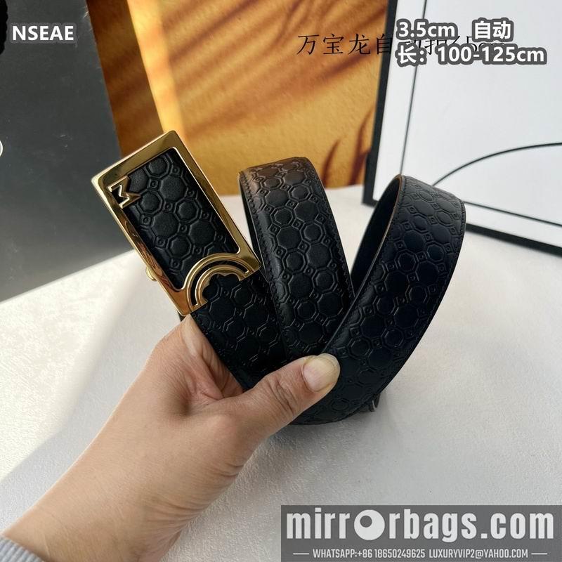 Replica Montlanc belt 35mmX100-125cm 8L69