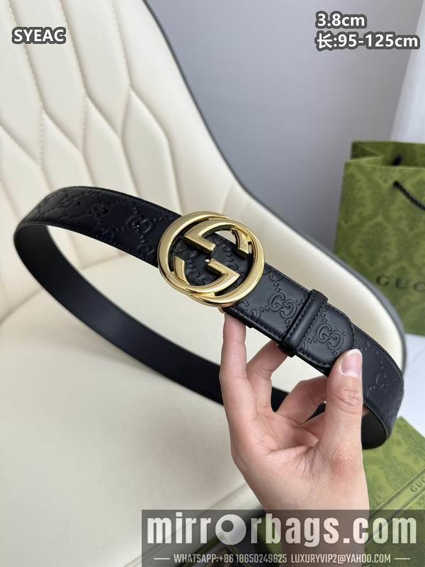 Replica Gucci belt 38mmX95-125cm 8L57