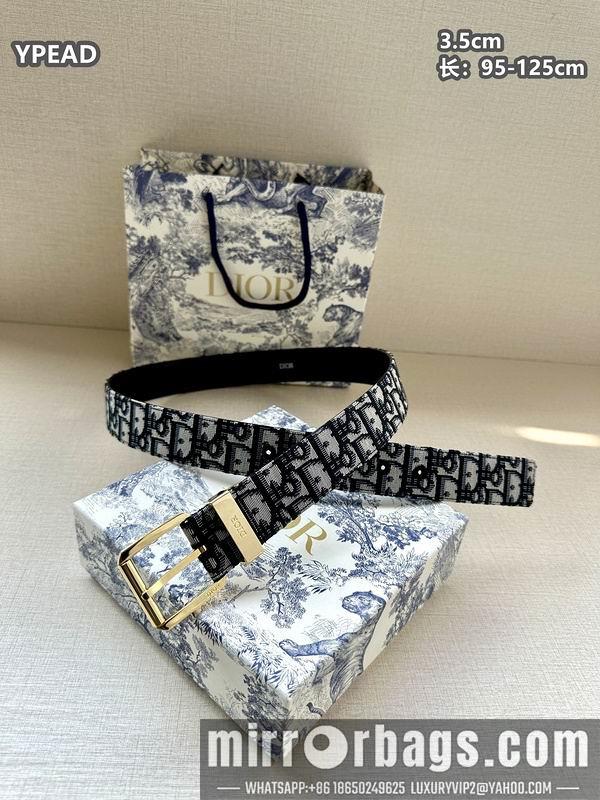 Replica Dior belt 35mmX95-125cm 8L39