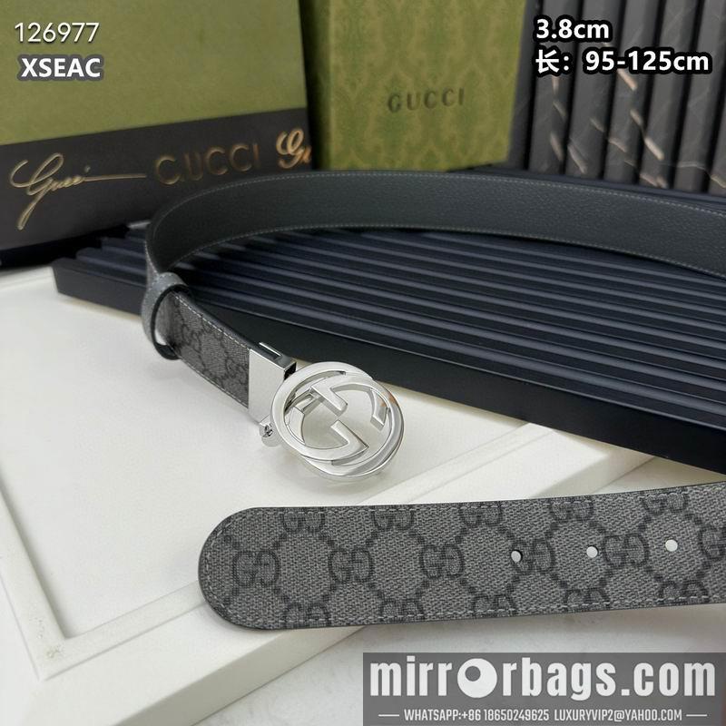 Replica Gucci belt 38mmX95-125cm 8L39