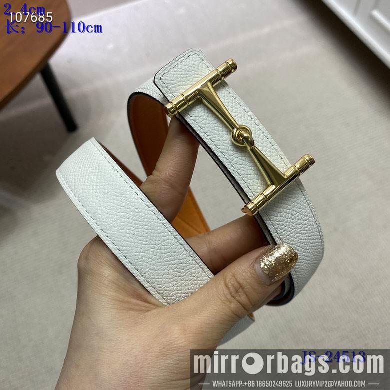 Replica Hermes Belt 24mmX90-110cm 8L07
