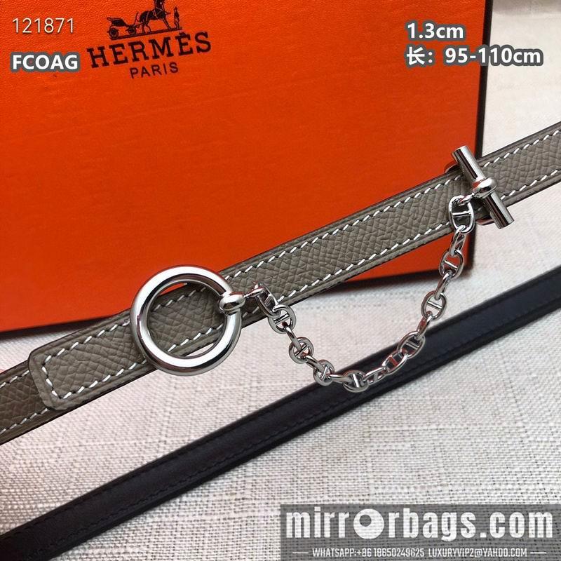 Replica Hermes belt 13mmX95-110cm 8L10