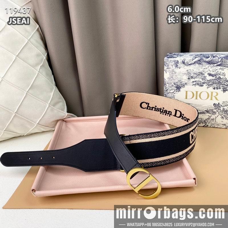 Replica Dior belt 60mmX90-115cm 8L040801