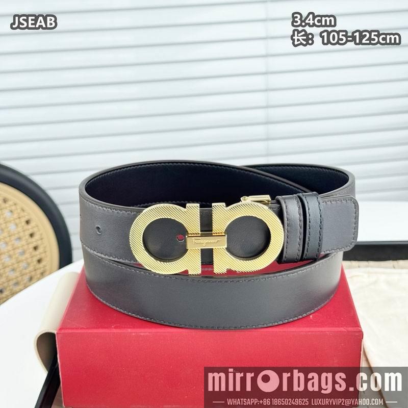 Replica Ferragamo belt 34mmX105-125cm 8L12