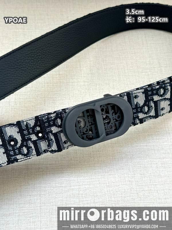 Replica Dior belt 35mmX95-125cm 8L42