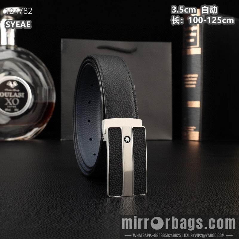 Replica Montlanc belt 35mmX100-125cm 8L32