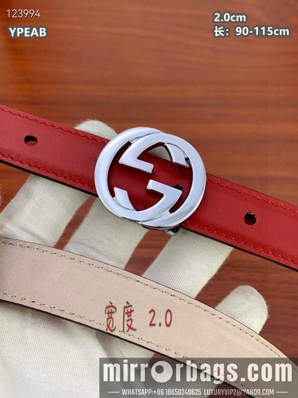 Replica Gucci belt 20mmX90-115cm 8L24