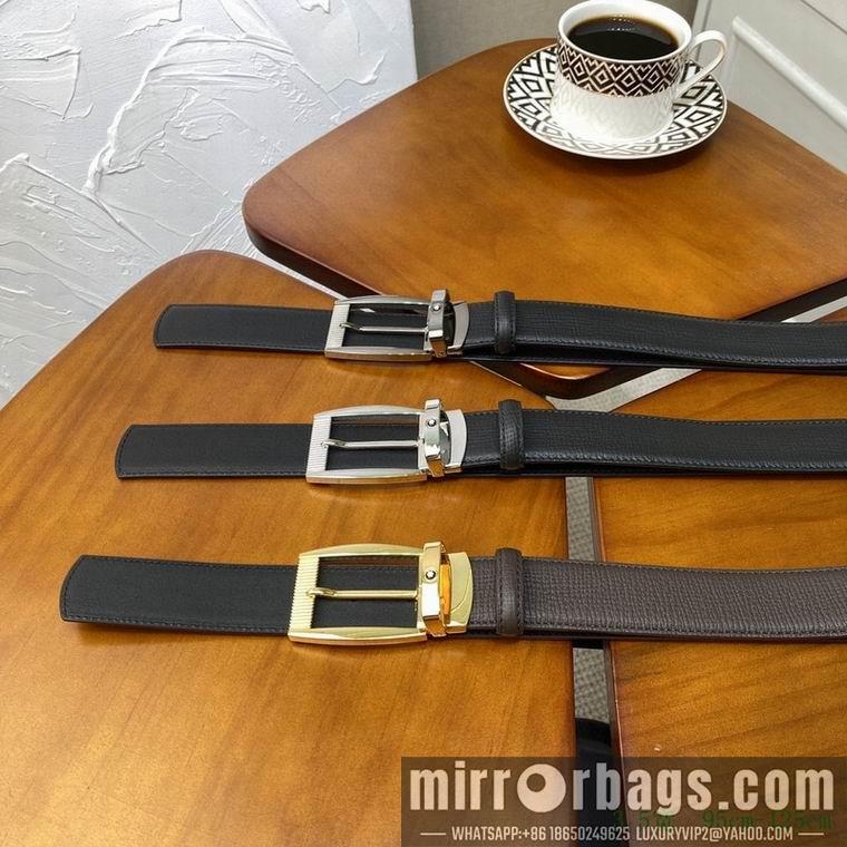 Replica Montblanc Belt 35mmX95-125cm 7D02