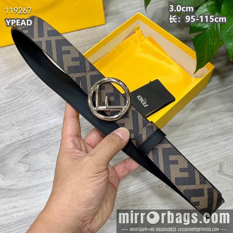 Replica Fendi belt 30mmX95-115cm 8L17