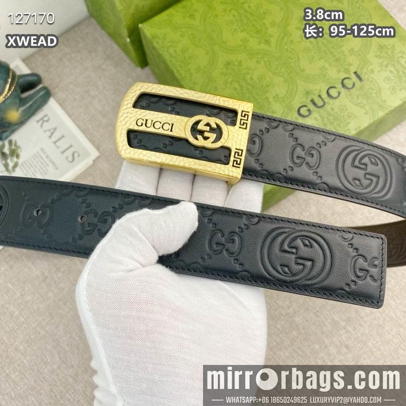 Replica Gucci belt 38mmX95-125cm 8L45