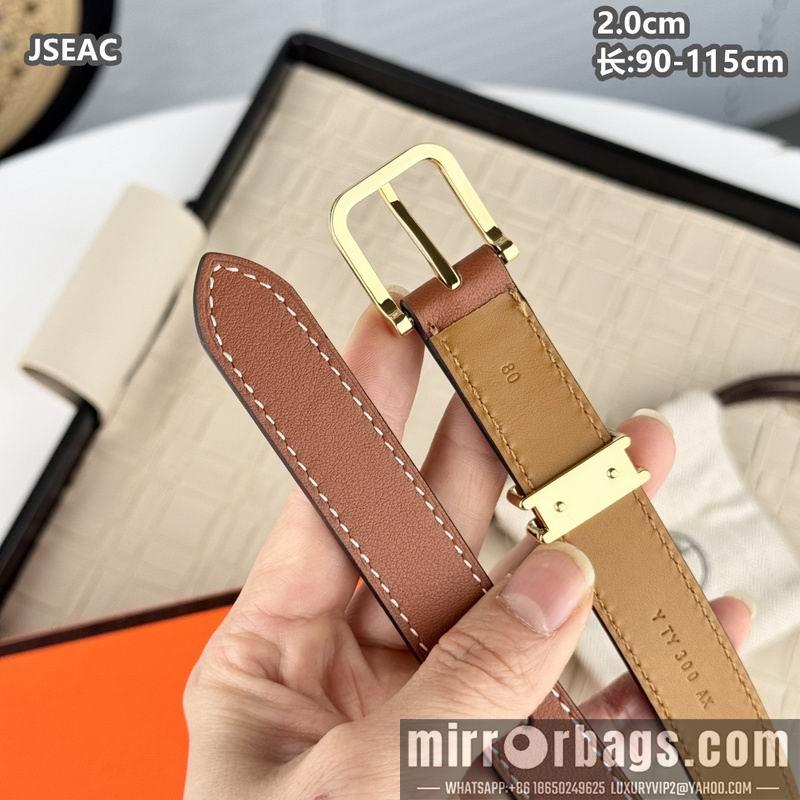 Replica Hermes belt 20mmX90-115cm 8L01