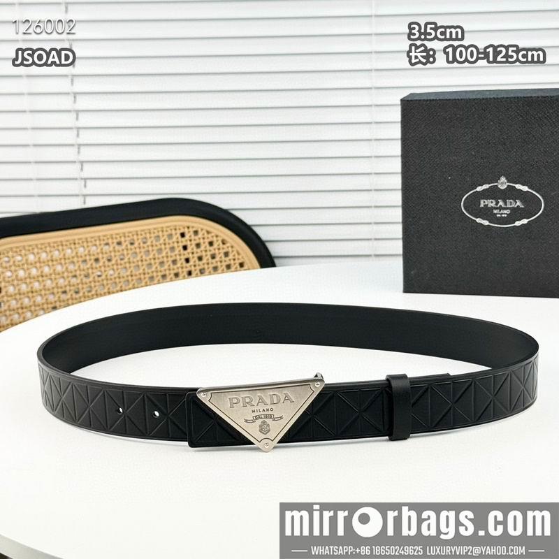Replica Prada belt 35mmX100-125cm 8L36