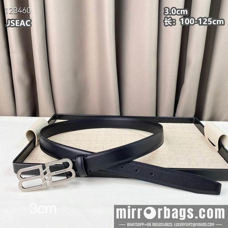Replica Balenciaga belt 30mmX100-125cm 8L13