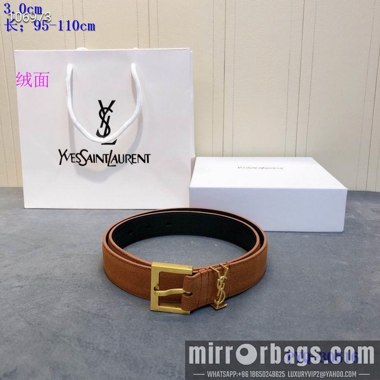 Replica YSL Belt 30mmX95-110cm 8L01