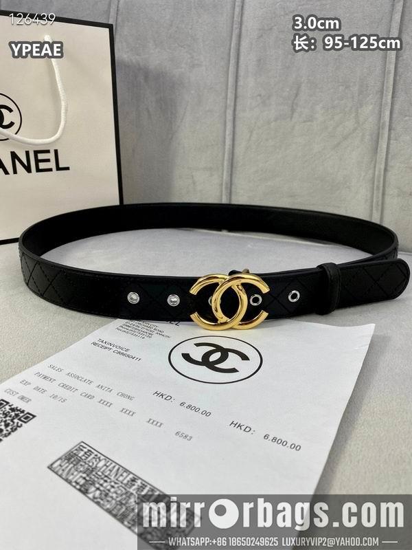 Replica Chanel belt 30mmX95-125cm 8L23