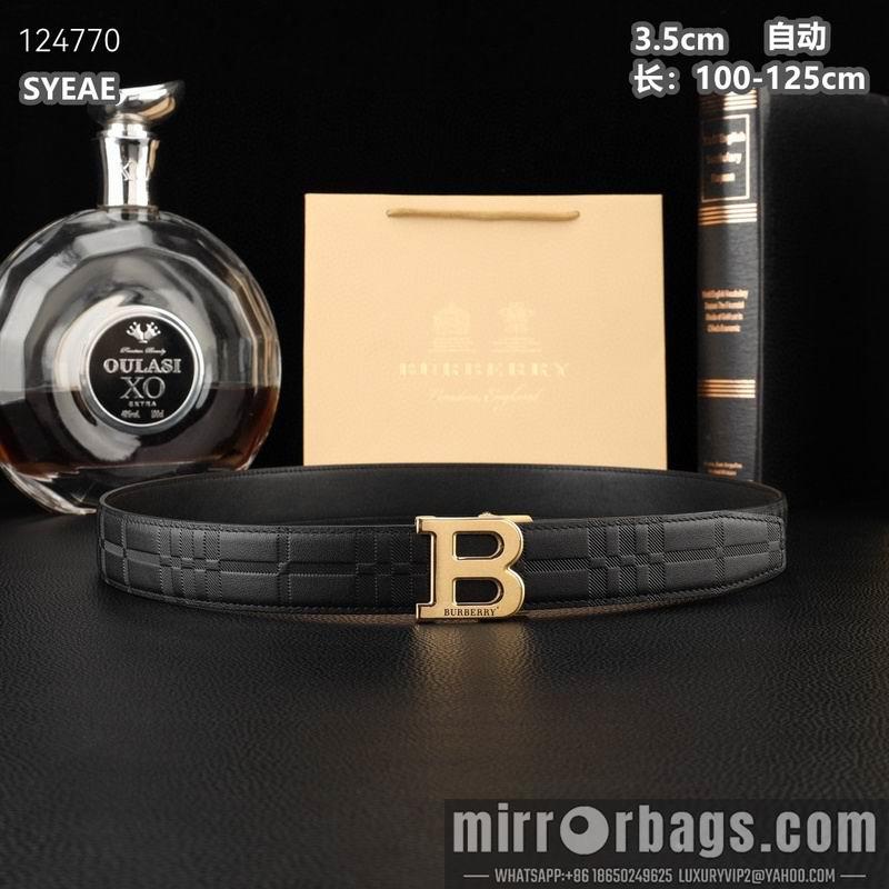 Replica Burberry belt 35mmX100-125cm 8L74