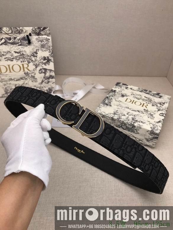 Replica Dior Belt 34mmX95-125cm 7D13