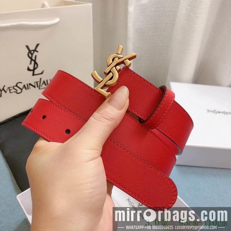 Replica YSL Belt 30mmX95-110cm 7D01
