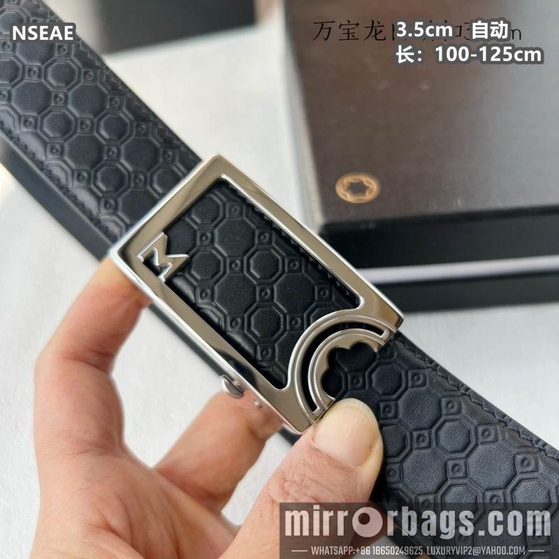 Replica Montlanc belt 35mmX100-125cm 8L69