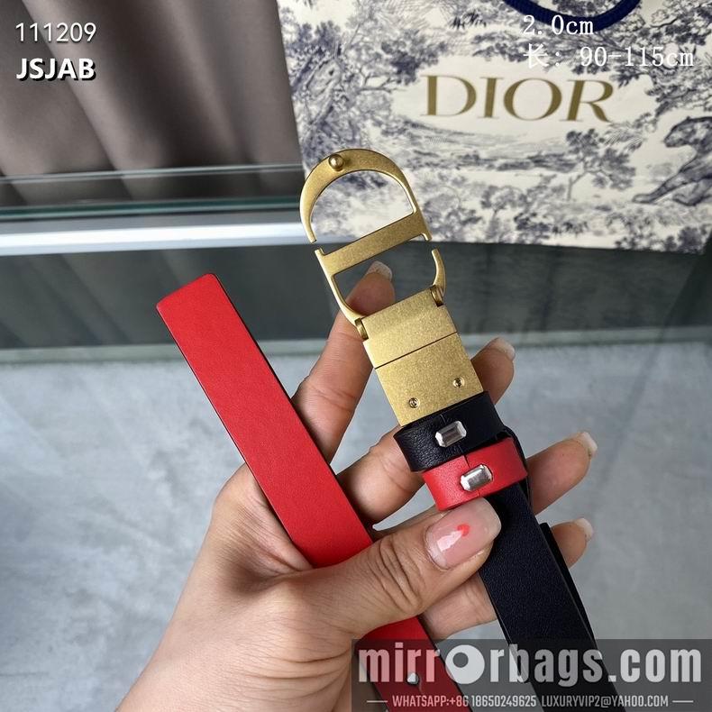 Replica Dior Belt 20mmX90-115cm 8L05