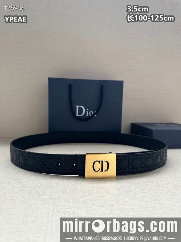Replica Dior belt 35mmX100-125cm 8L26