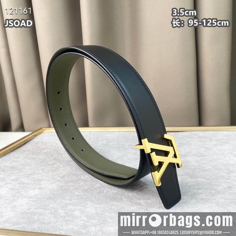 Replica LV belt 35mmX95-125cm 8L17