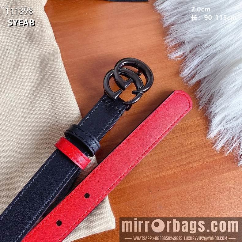 Replica Gucci belt 20mmX90-115cm 8L10
