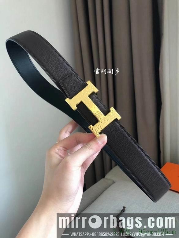 Replica Hermes Belt 38mmX95-125cm 7D74