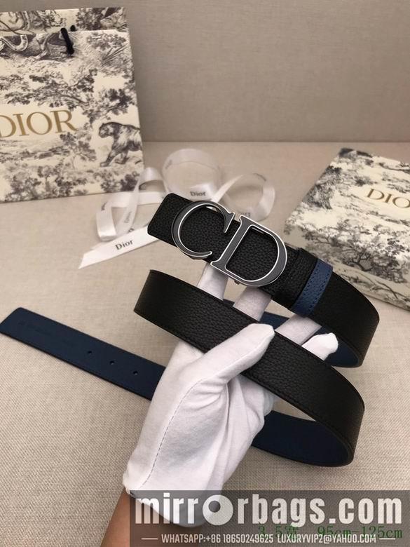 Replica Dior Belt 34mmX95-125cm 7D12