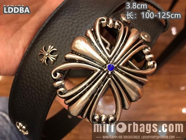 Replica Chrome Hearts belt 38mmX100-125cm 8L10