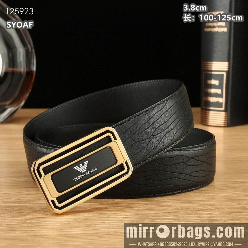 Replica Armani belt 38mmX100-125cm 8L05