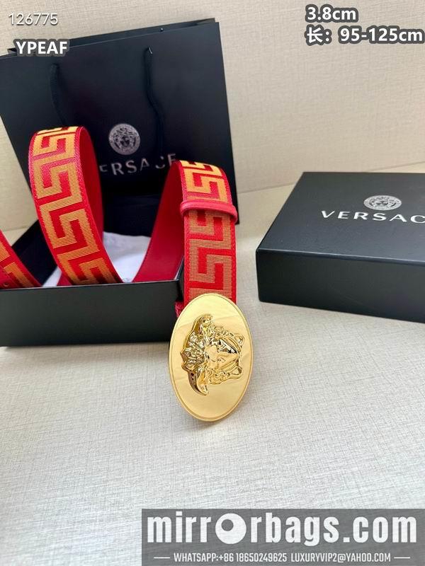 Replica Versace belt 38mmX95-125cm 8L67